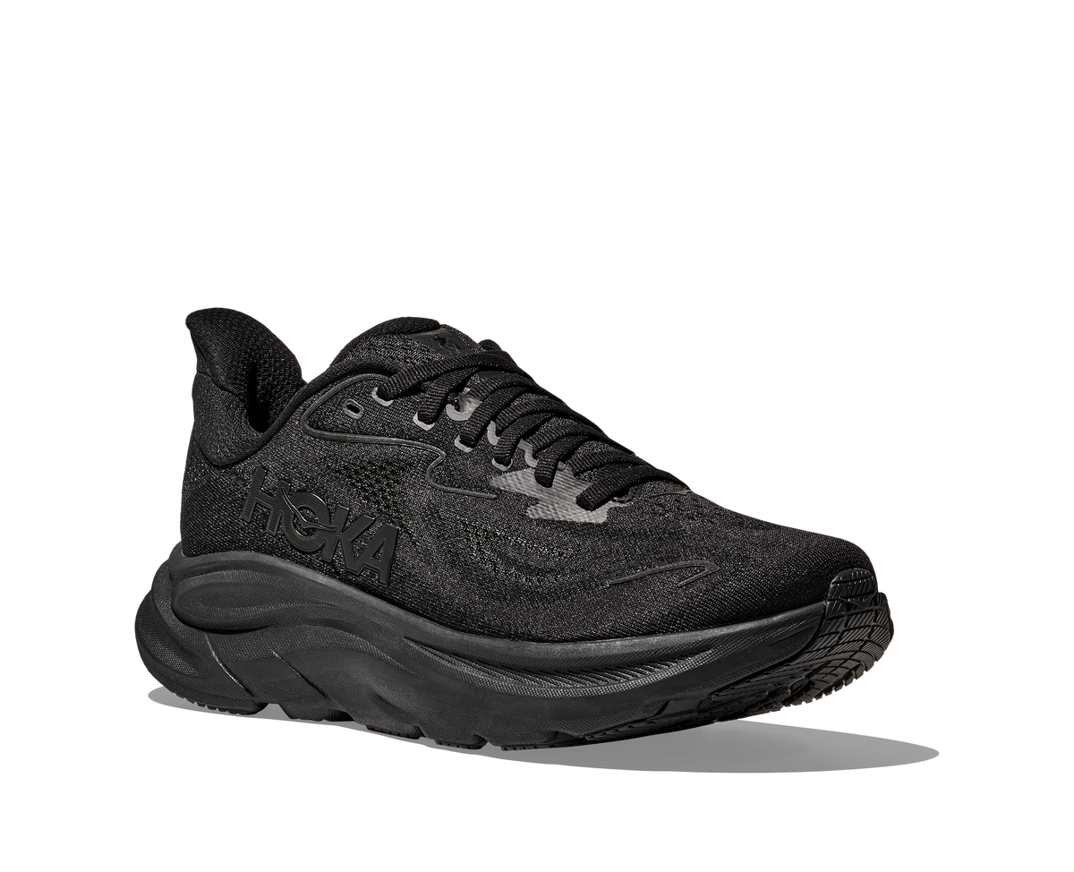 HOKA Women's Clifton 10 - BLACK / BLACK