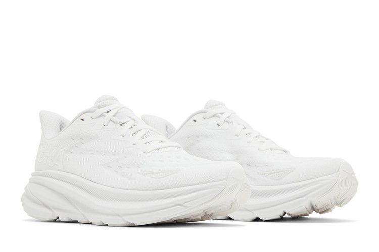 HOKA Clifton 9 'Triple White'