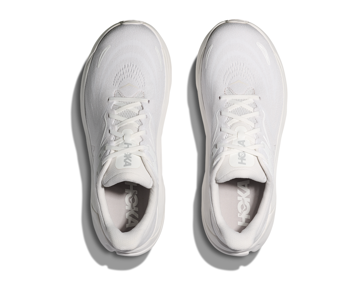 HOKA Men's Arahi 8 - WHITE / WHITE