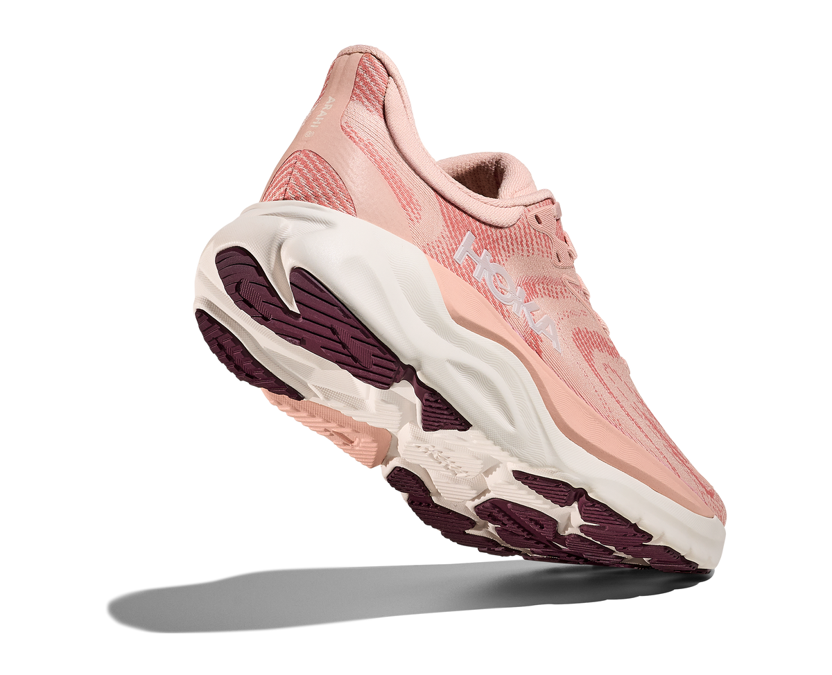 HOKA Women's Arahi 8 - BLUSH / ROSE LATTE