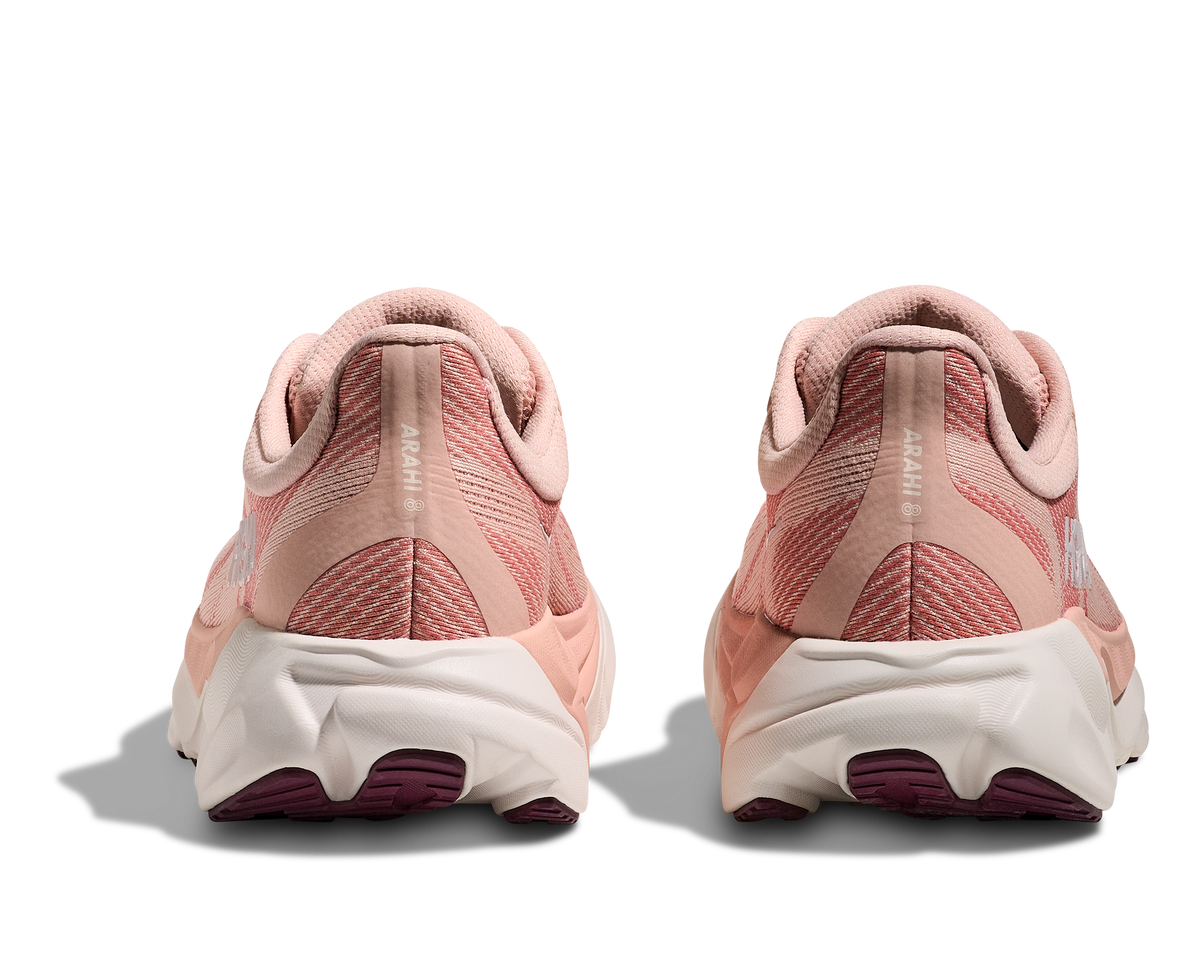HOKA Women's Arahi 8 - ROSE CREAM / ALABASTER (Wide)