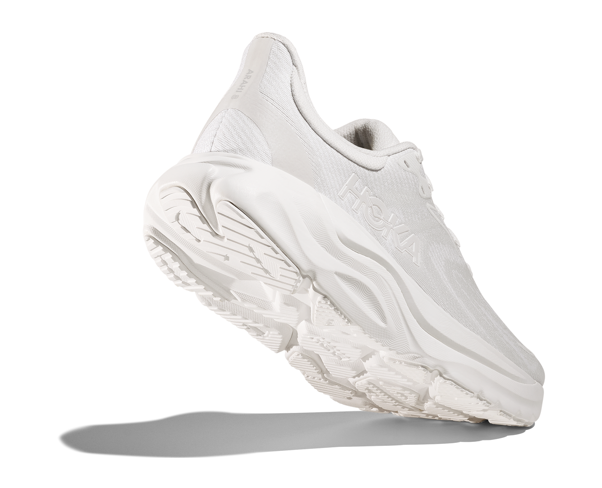 HOKA Women's Arahi 8 - WHITE / WHITE