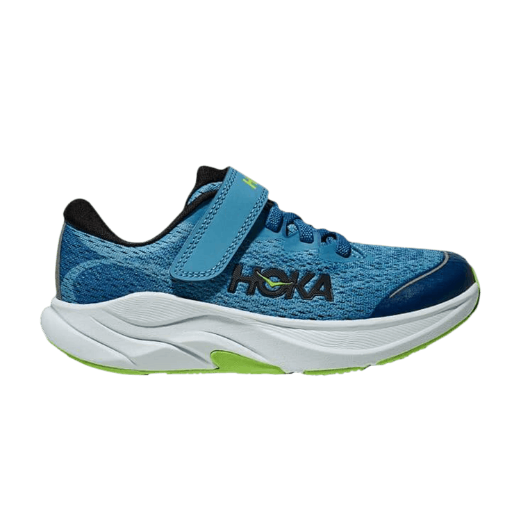 HOKA Rincon 4 Little Kids 'Foggy Night Alpine Blue'