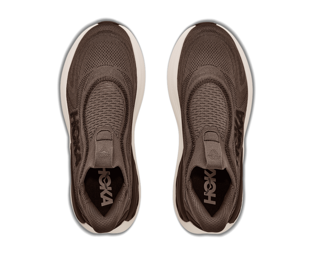 HOKA Men's Skyward Laceless - CLIFF GREY / CAST IRON