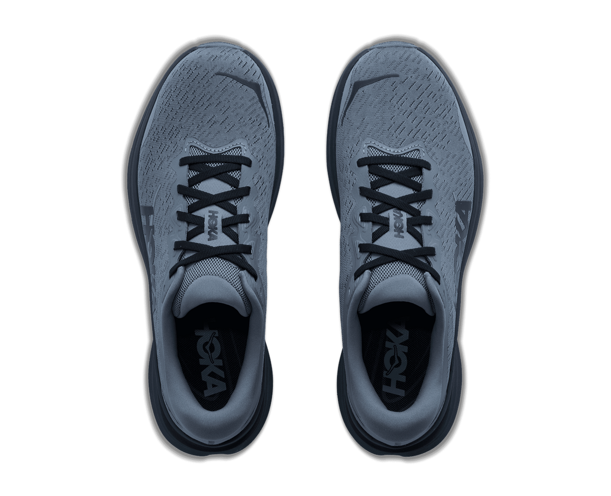 HOKA Men's Solimar 2 - SLATE BLUE / ELECTRIC AQUA