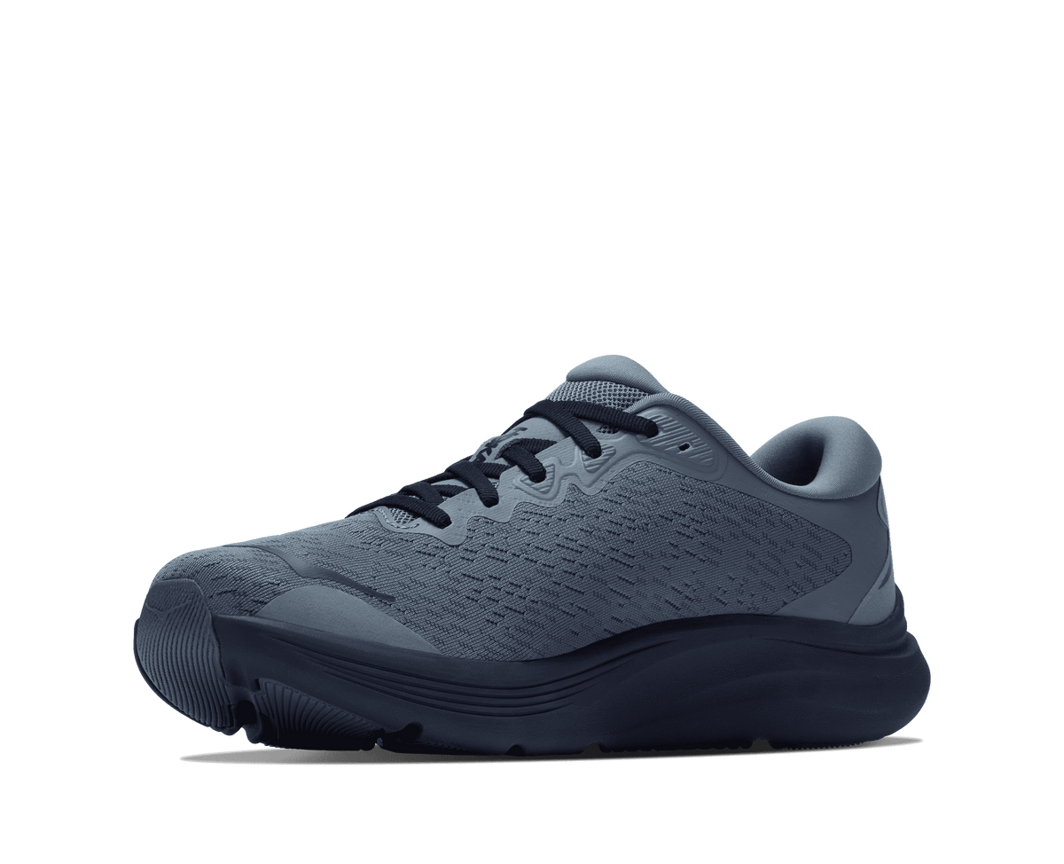 HOKA Men's Solimar 2 - SLATE BLUE / ELECTRIC AQUA
