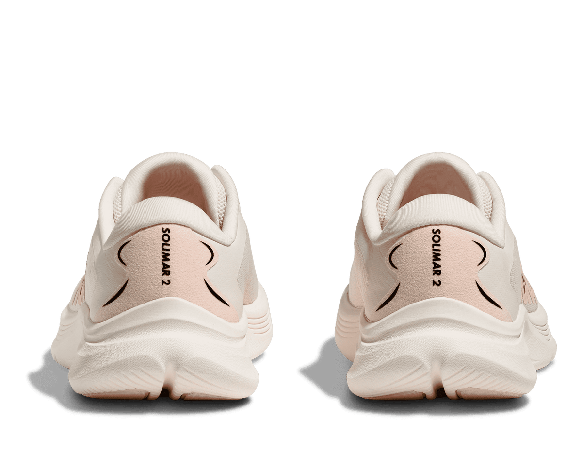 HOKA Women's Solimar 2 - ALABASTER / TANGERINE GLOW