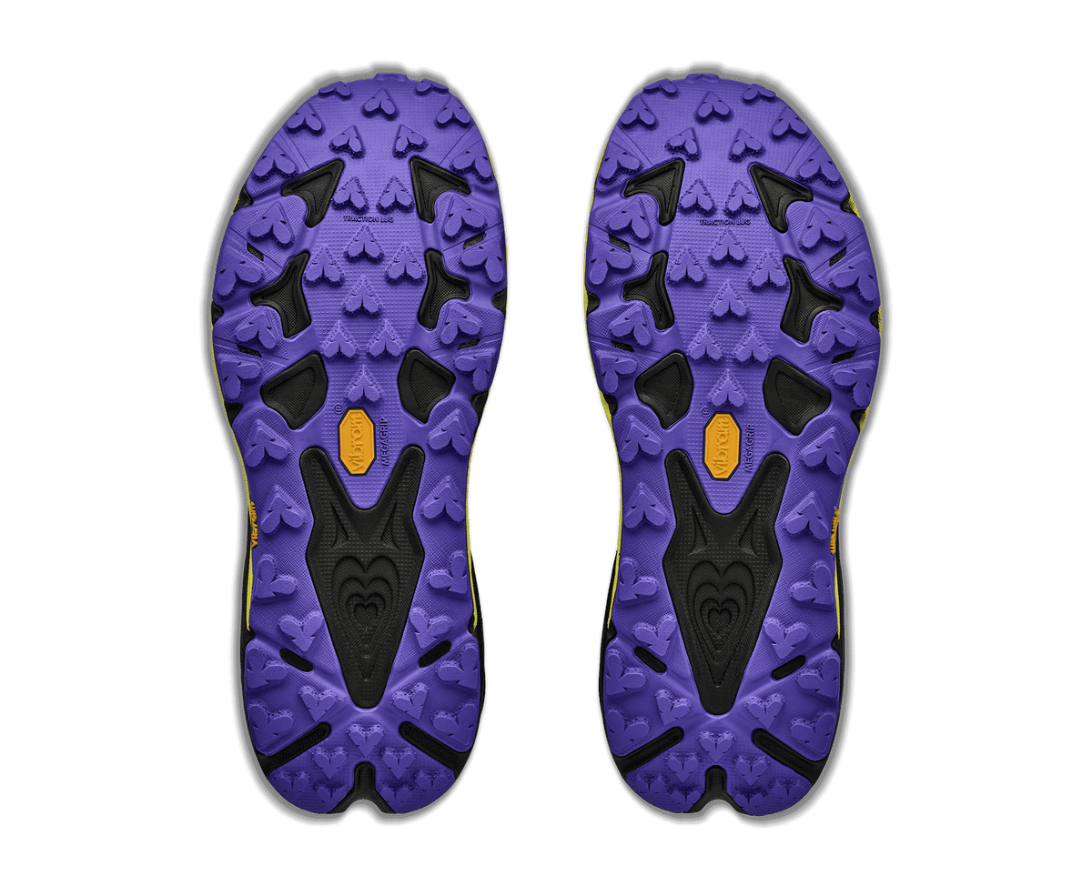HOKA Men's Speedgoat 7 - BLACK / HOKA CITRUS