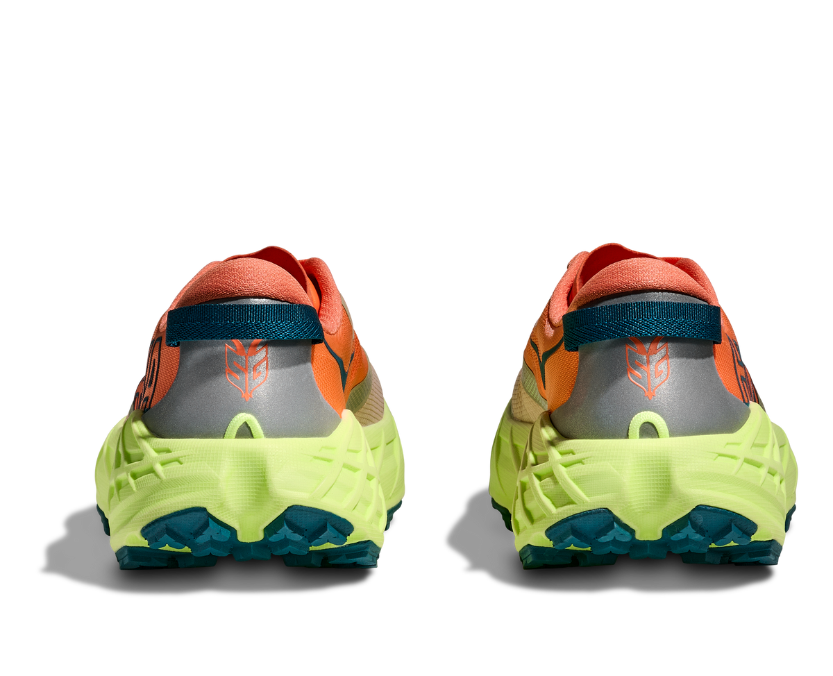 HOKA Women's Speedgoat 7 - PERSIMMON / NEON YUZU