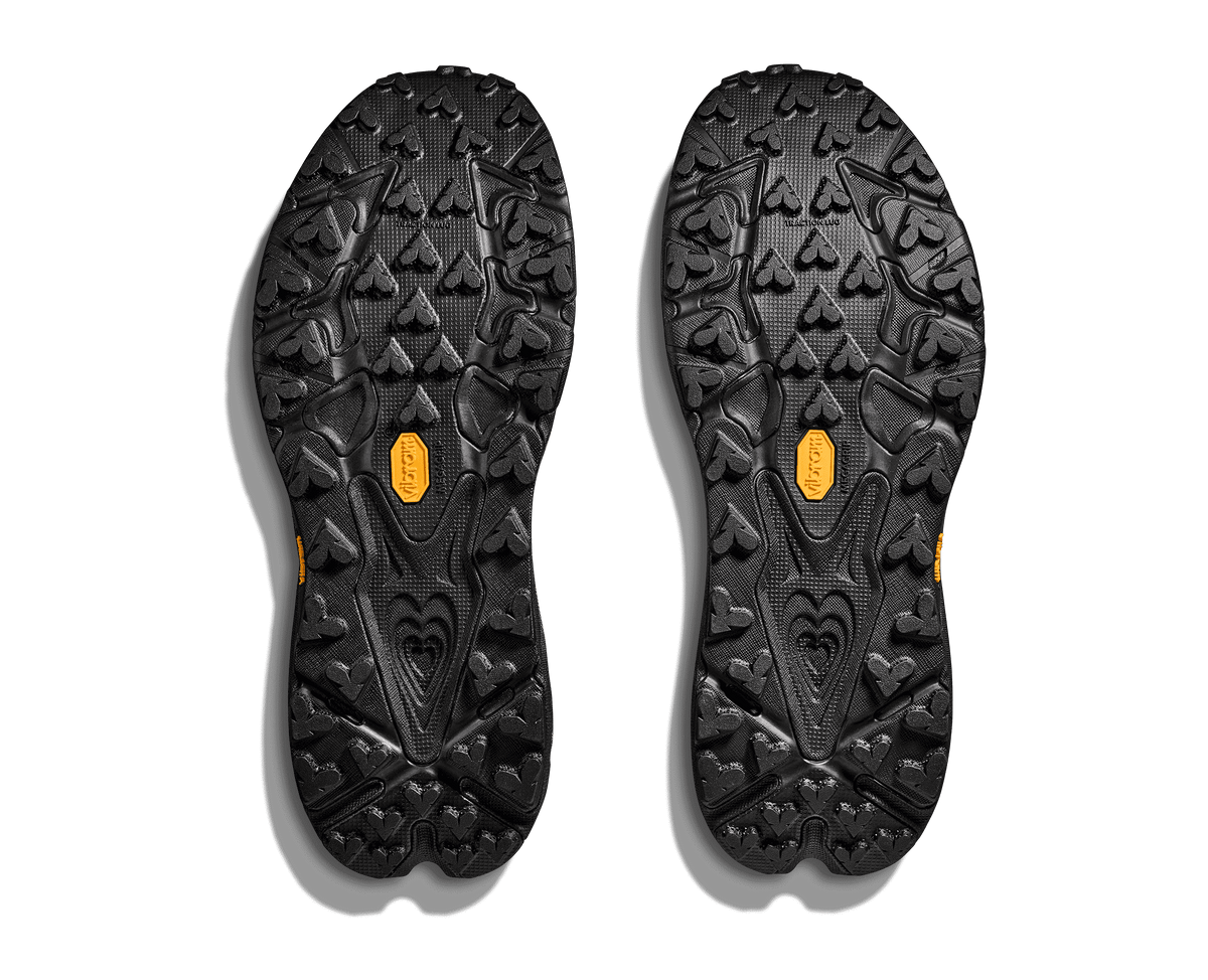HOKA Men's Speedgoat 7 - BLACK / OUTER ORBIT (Wide)