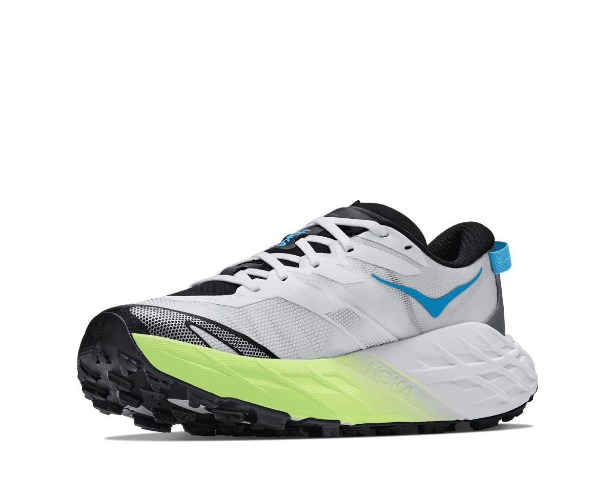 HOKA Women's Speedgoat 7 - FROST / NEON YUZU (Wide)