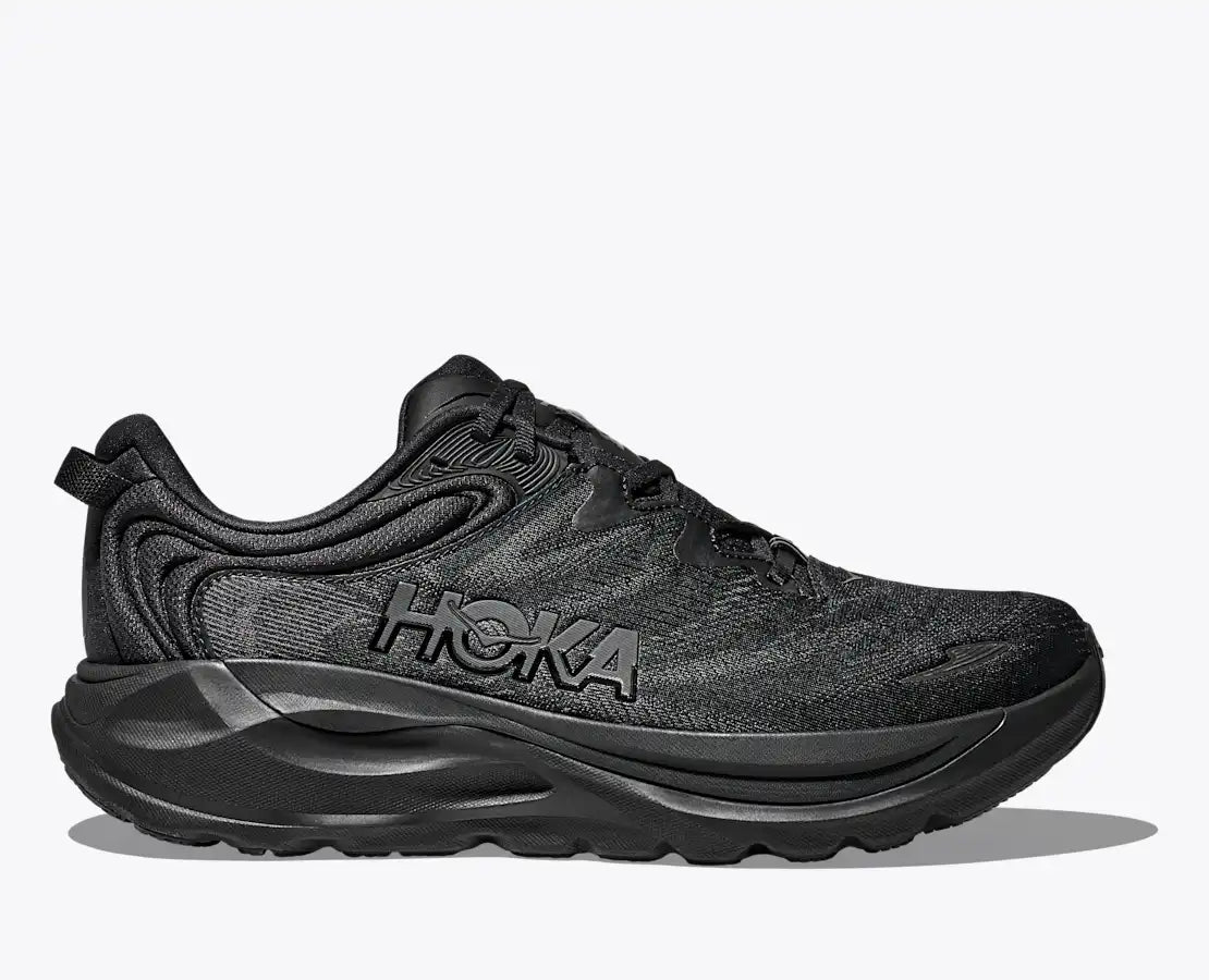 HOKA Men's Gaviota 6 - BLACK / BLACK (Wide)