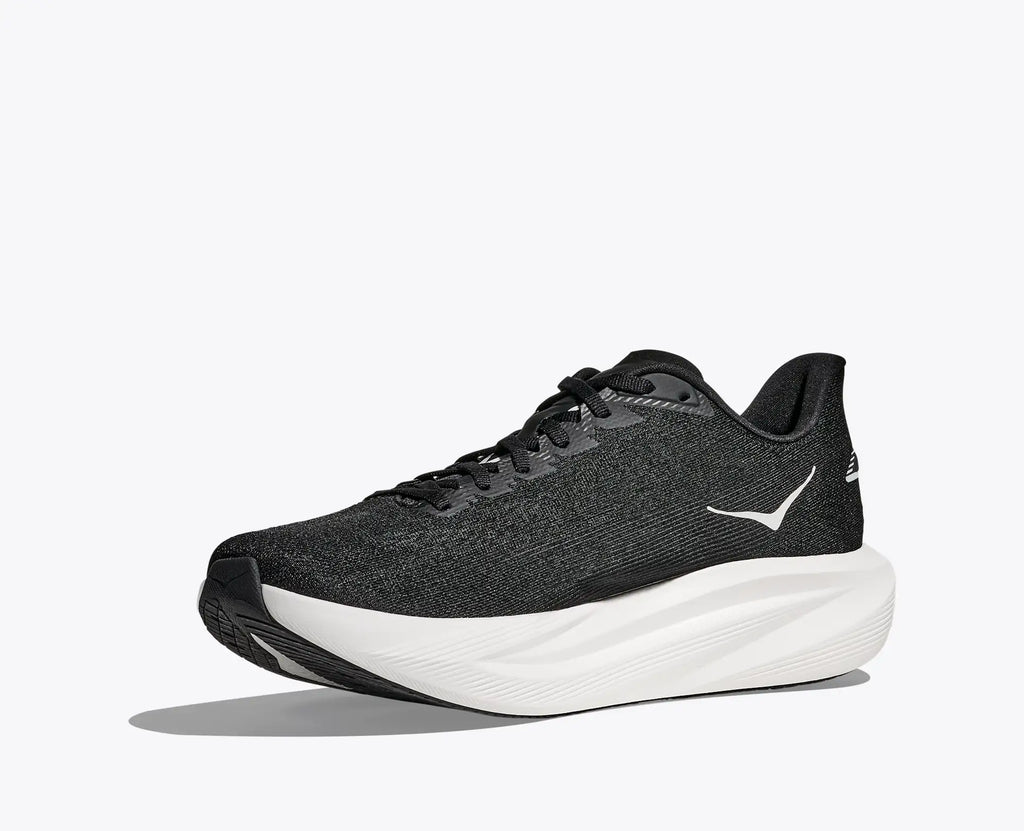 HOKA Women's Mach 7 - BLACK / WHITE