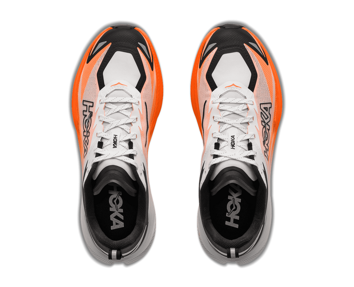 HOKA Men's Zinal 3 - FROST / NEON TANGERINE