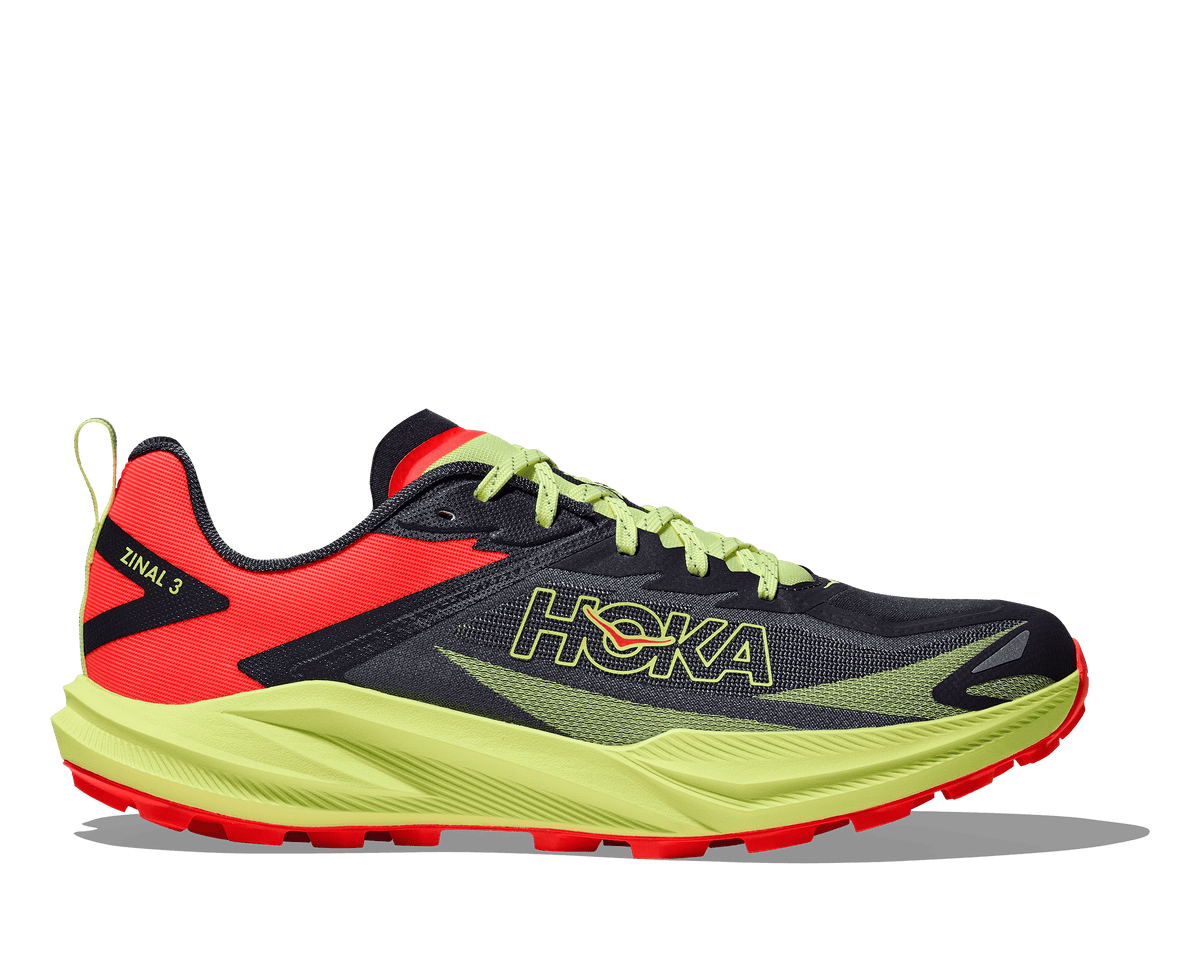 HOKA Men's Zinal 3 - SQUID INK / NEON YUZU