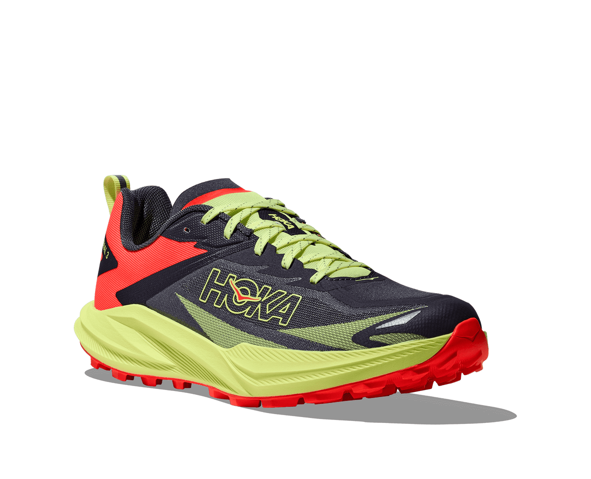 HOKA Men's Zinal 3 - SQUID INK / NEON YUZU