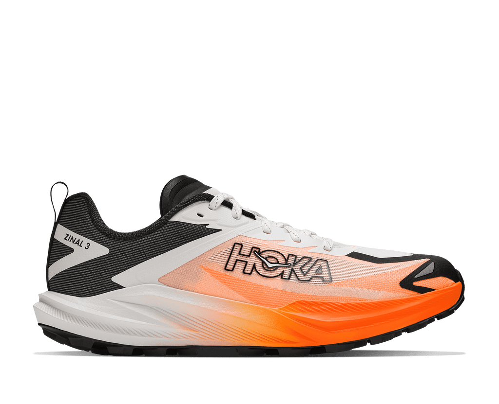 HOKA Women's Zinal 3 - FROST / NEON TANGERINE