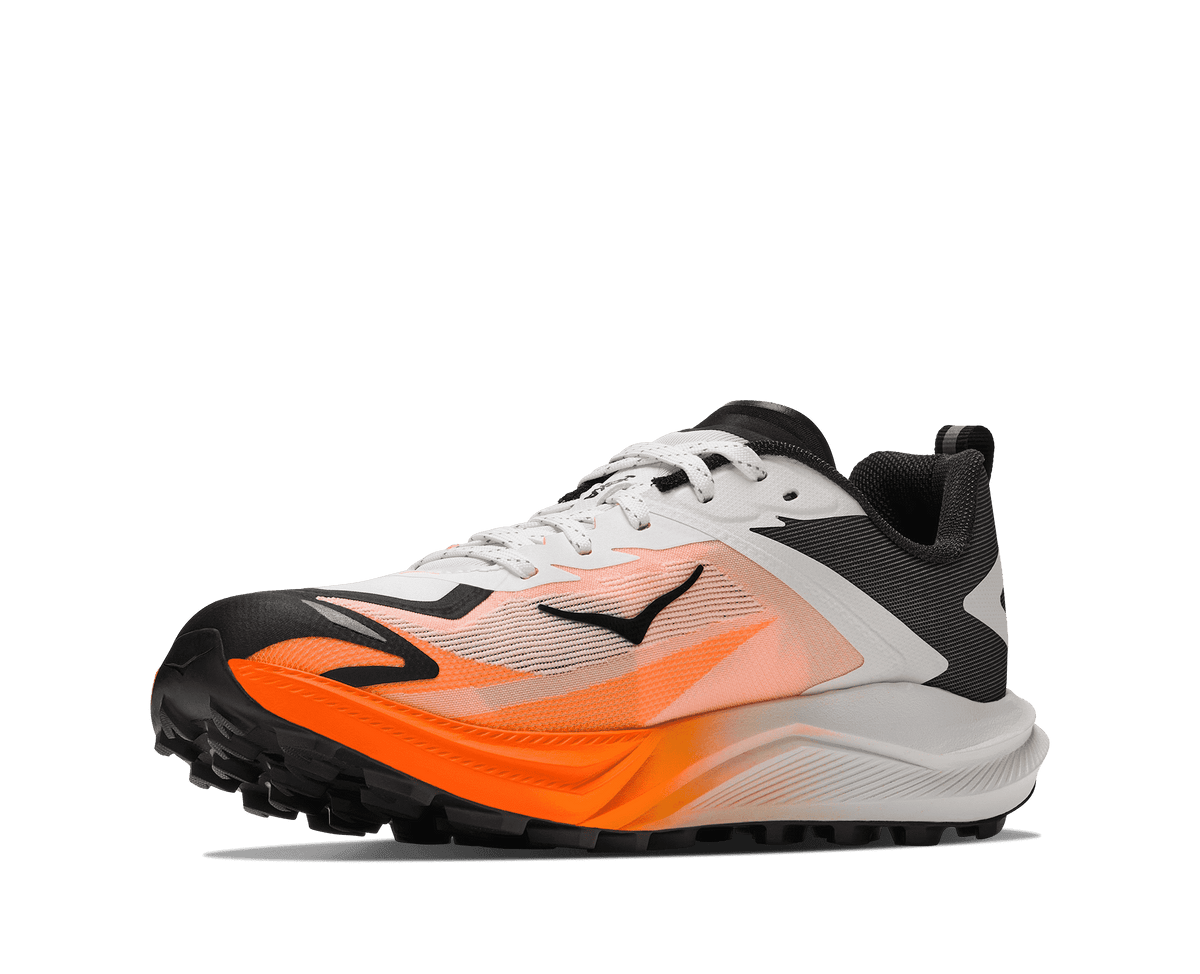 HOKA Women's Zinal 3 - FROST / NEON TANGERINE