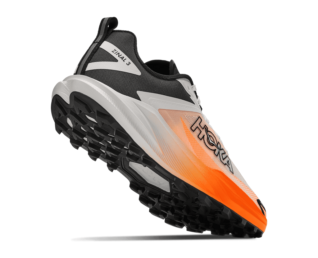 HOKA Women's Zinal 3 - FROST / NEON TANGERINE