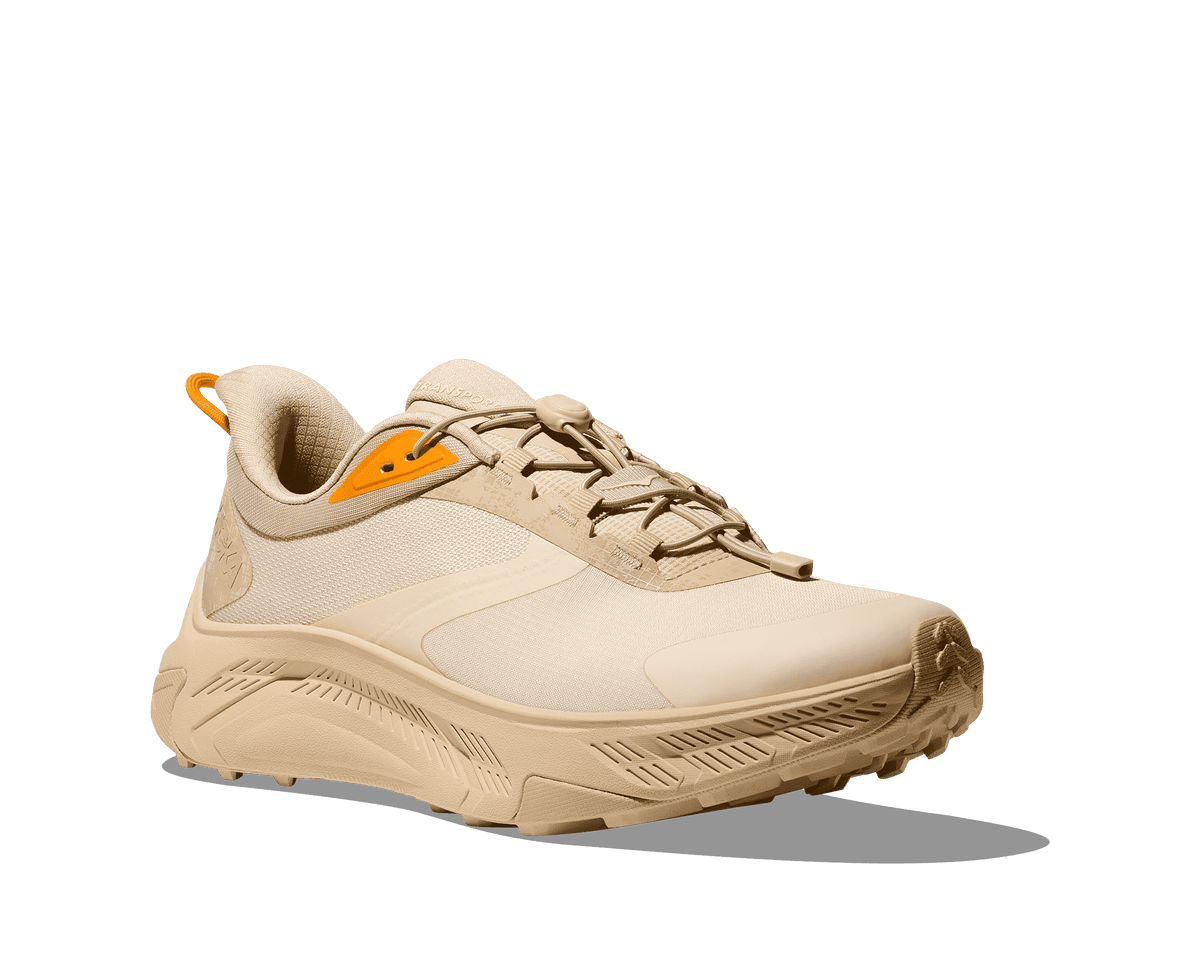 HOKA Men's Transport 2 - CREAM / VINTAGE YELLOW (Wide)