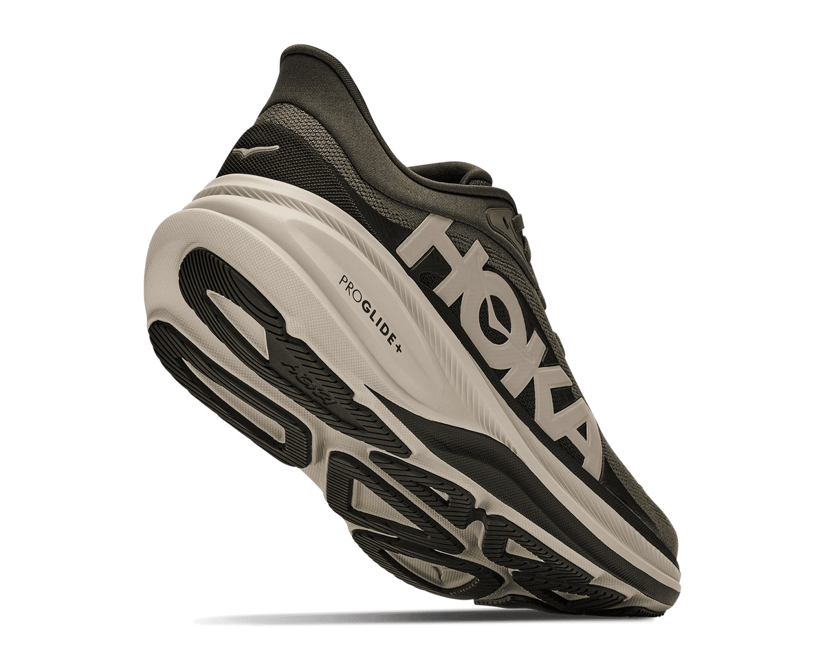 HOKA Men's Clifton Pro - ANTIQUE OLIVE / RIVER ROCK GREY
