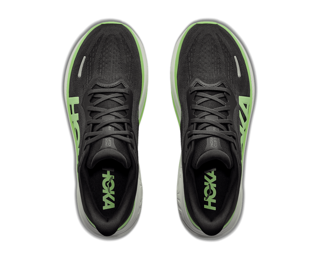 HOKA Men's Clifton Pro - CARBON BLACK / TART APPLE