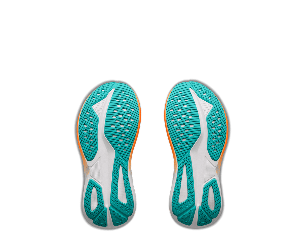 HOKA Unisex Mach 7 - NIGHT GLOW BLUE / NEON TANGERINE