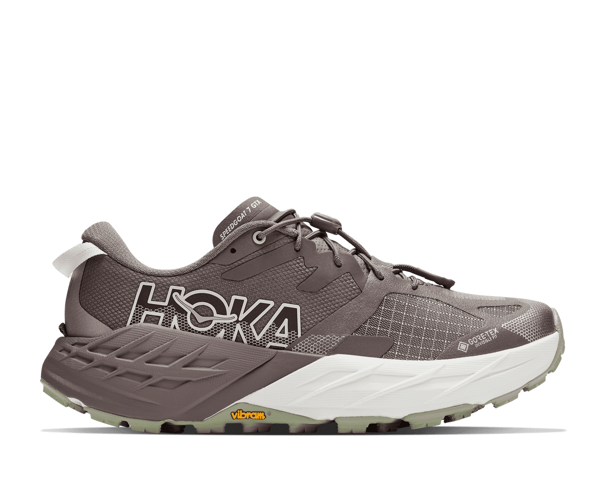 HOKA Women's Speedgoat 7 - PEBBLE GREY / ALABASTER