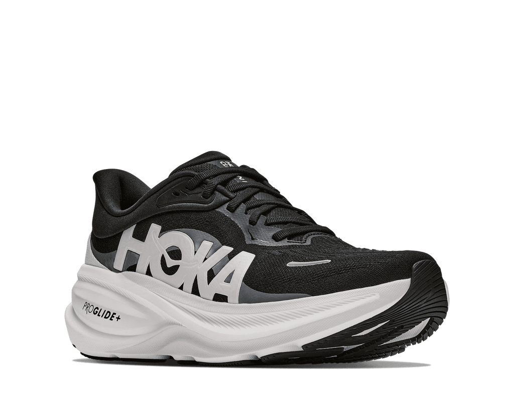HOKA Women's Clifton Pro - BLACK / COSMIC GREY (Wide)