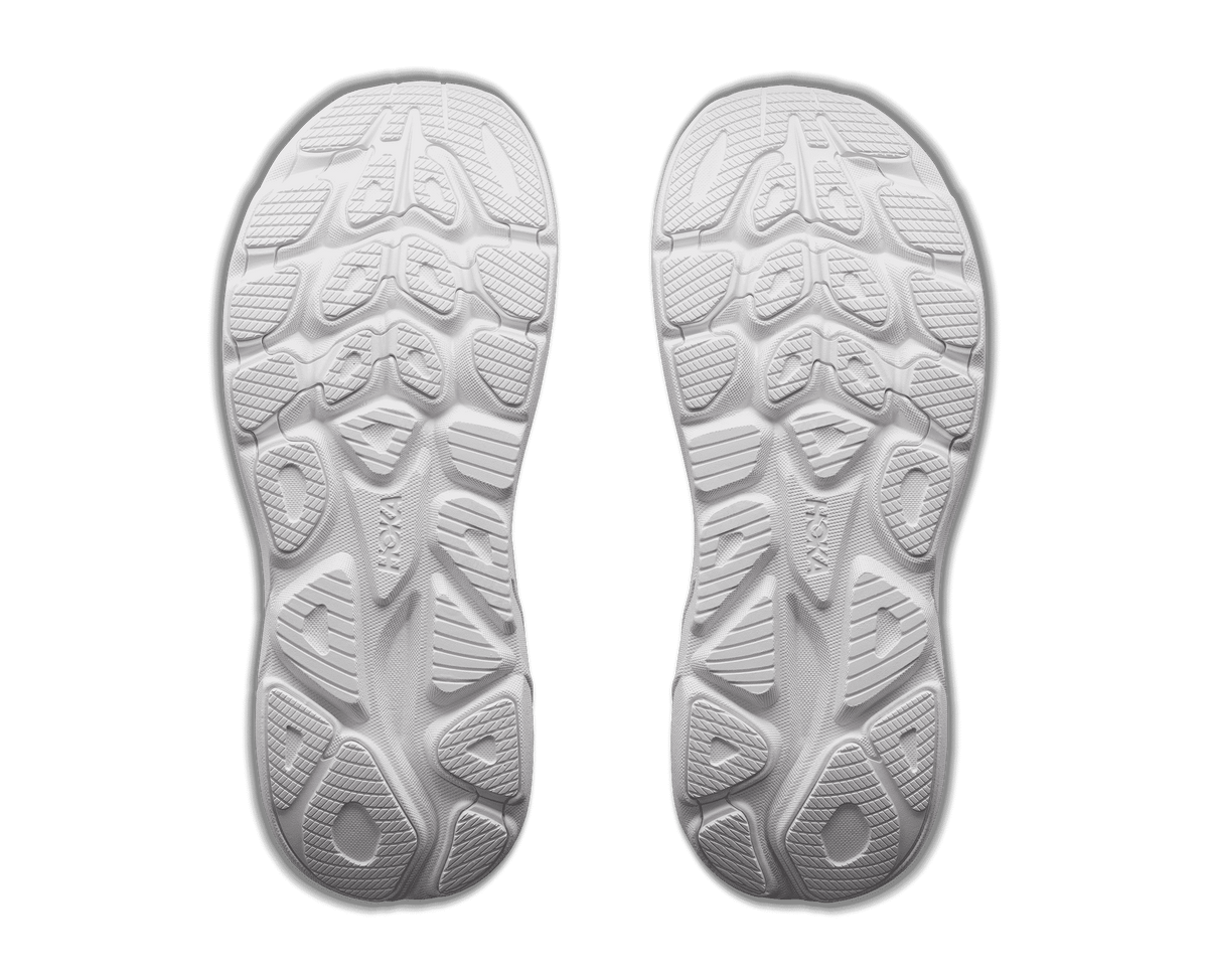 HOKA Men's Clifton 11 - WHITE / WHITE (Wide)