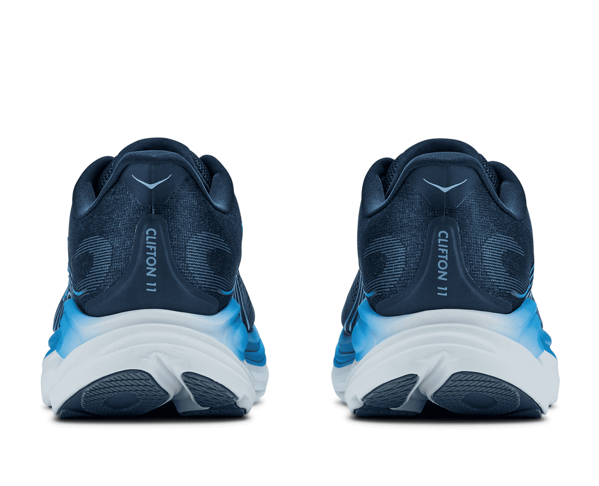 HOKA Men's Clifton 11 - VARSITY NAVY / FADED NAVY (Extra Wide)