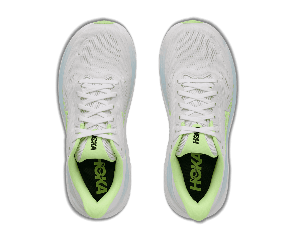 HOKA Women's Clifton 11 - FROST / NEON YUZU (Extra Wide)
