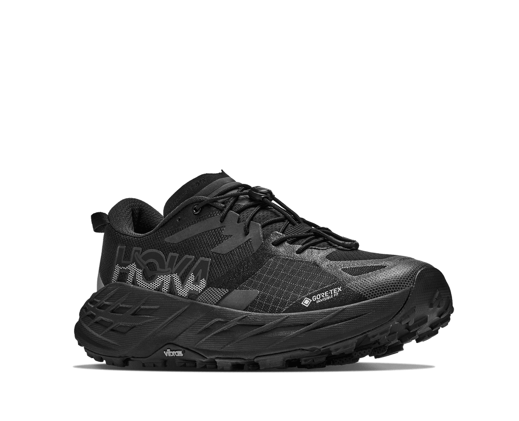 HOKA Women's Speedgoat 7 - BLACK / CARBON BLACK (Wide)