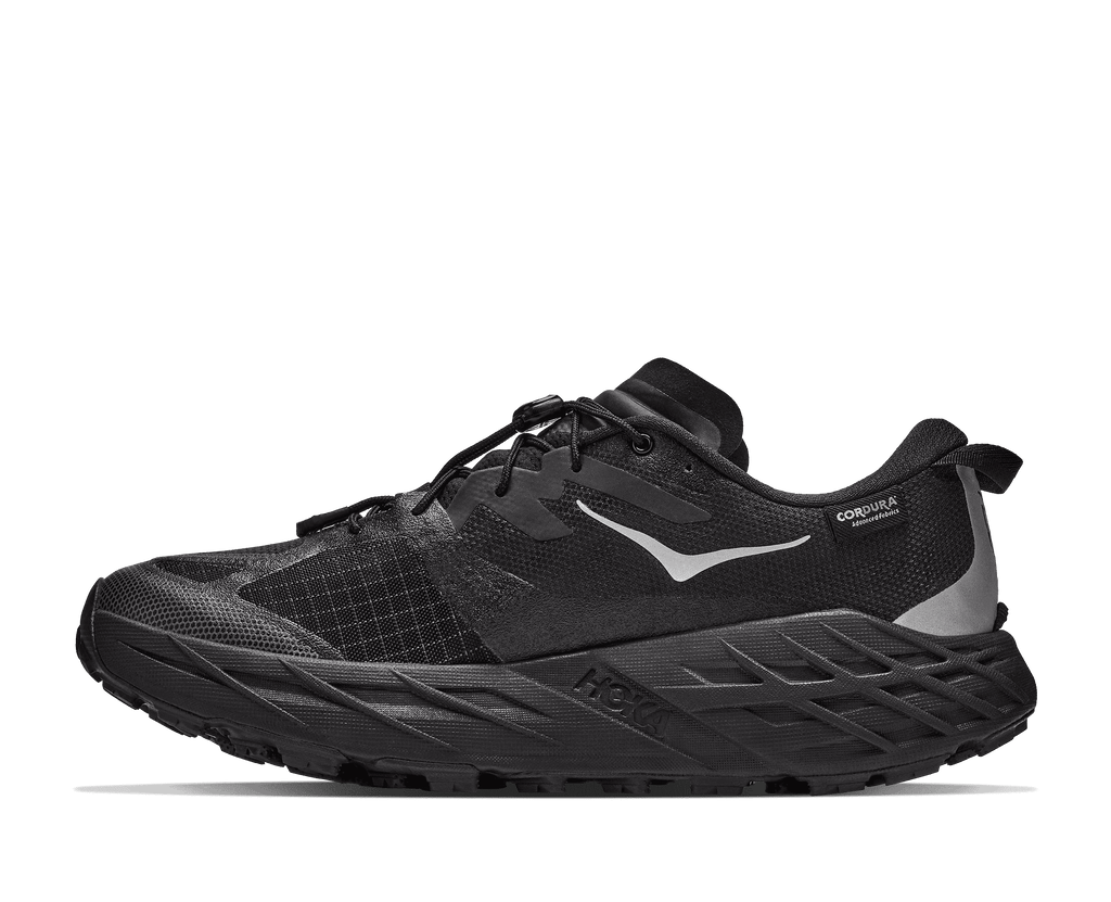 HOKA Women's Speedgoat 7 - BLACK / CARBON BLACK (Wide)