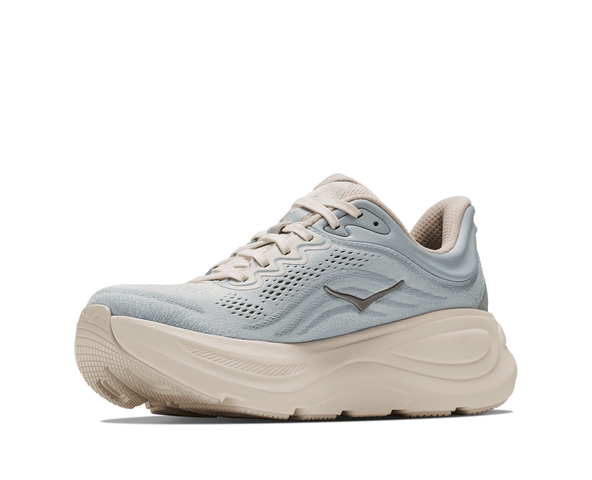 HOKA Women's Bondi 9 - ALABASTER / MINERAL BLUE