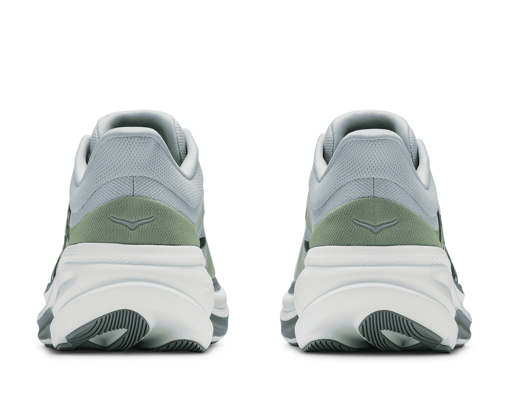 HOKA Men's Clifton Pro Glm - MINERAL BLUE / SPROUTED GREEN (Wide)