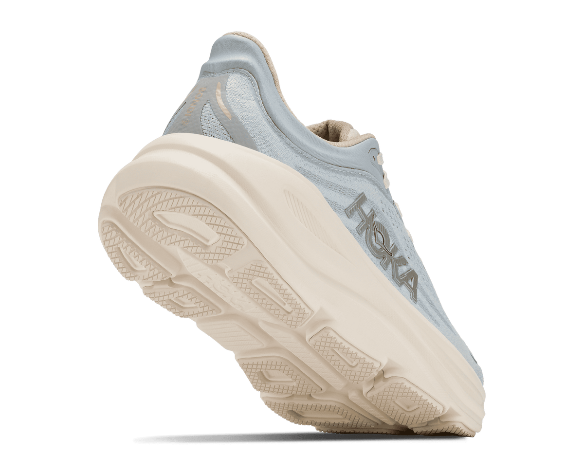 HOKA Women's Bondi 9 - ALABASTER / MINERAL BLUE (Wide)