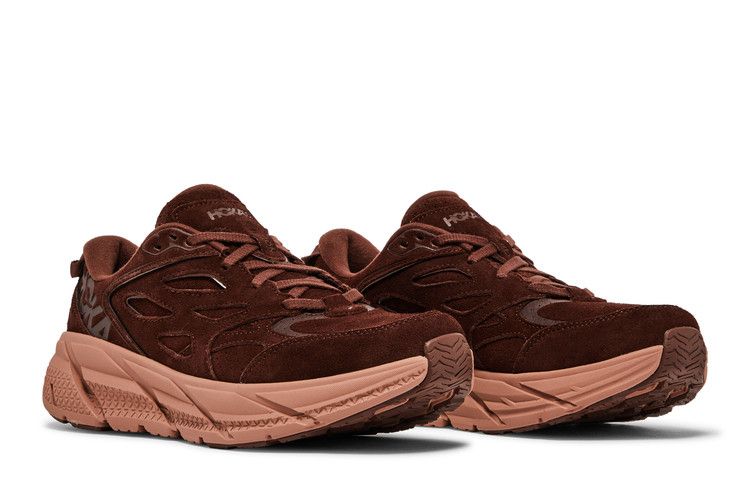 HOKA Clifton L Suede 'Cappuccino Cork'