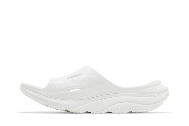 HOKA Ora Recovery Slide 3 'Triple White'