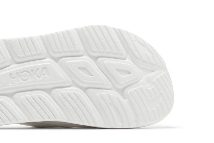 HOKA Ora Recovery Slide 3 'Triple White'