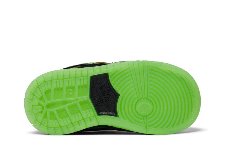 The Powerpuff Girls x Nike Dunk Low Pro SB QS TD 'Buttercup'