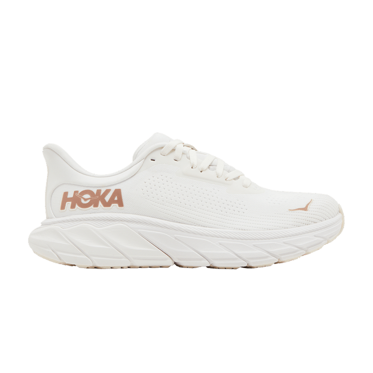 HOKA Wmns Arahi 7 'Blanc De Blanc Rose Gold'