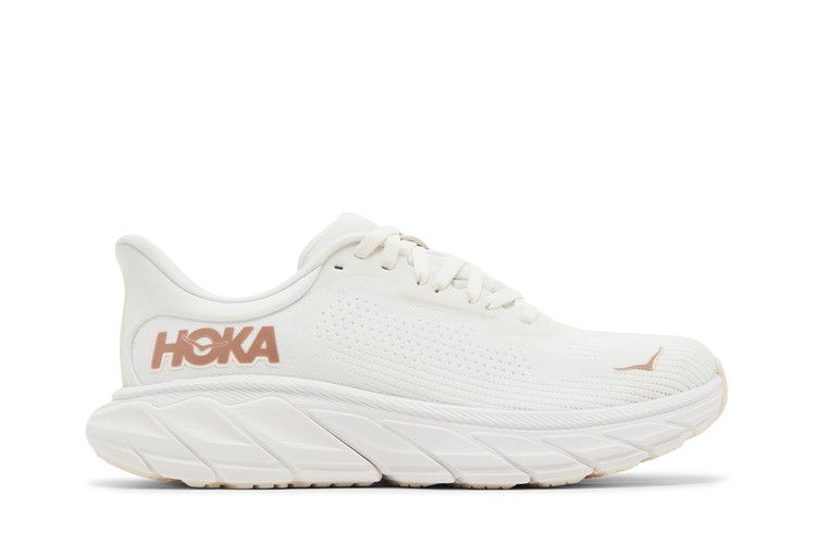 HOKA Wmns Arahi 7 'Blanc De Blanc Rose Gold'