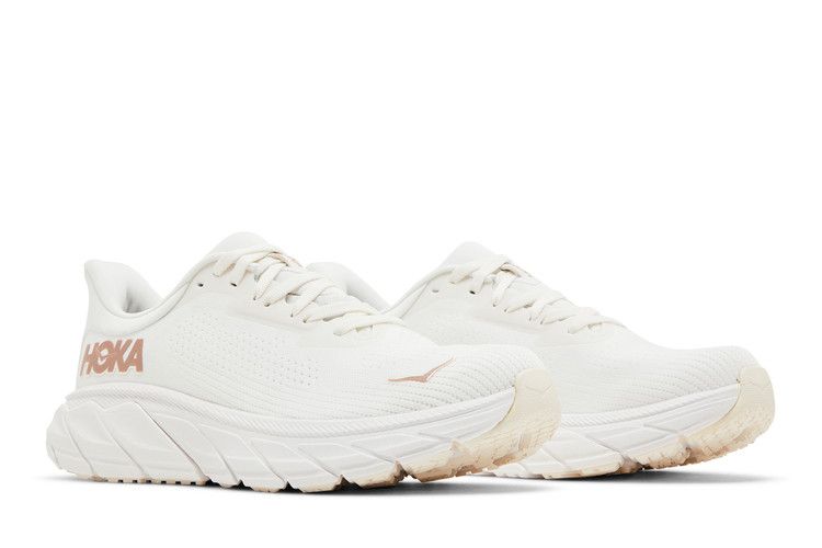HOKA Wmns Arahi 7 'Blanc De Blanc Rose Gold'