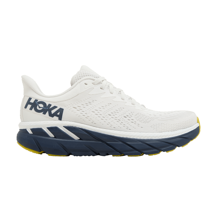 HOKA Wmns Clifton 7 'Blanc De Blanc Black Iris'