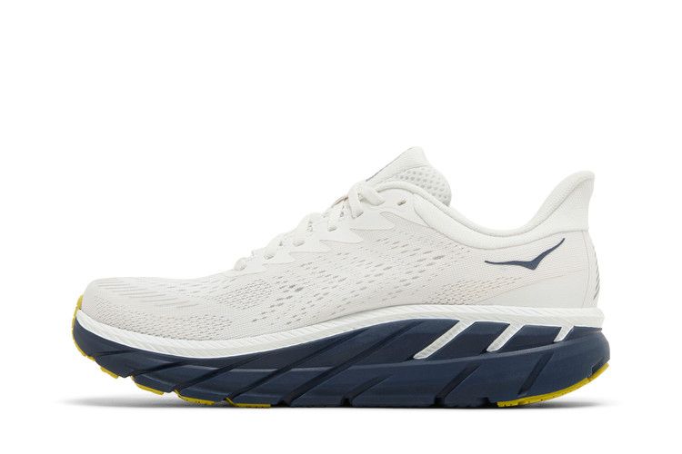 HOKA Wmns Clifton 7 'Blanc De Blanc Black Iris'