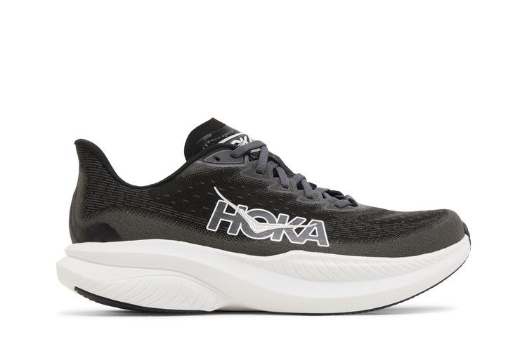 HOKA Mach 6 Wide 'Black White'
