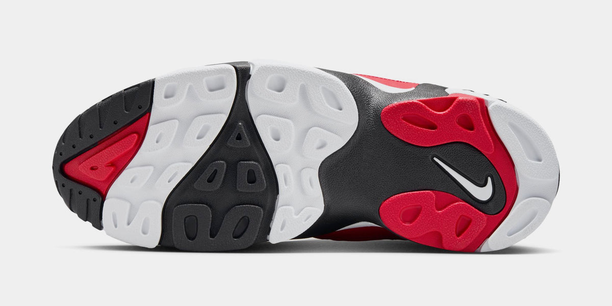 Air Diamond Turf II Prime Red Mens Basketball Shoes (Prime Red/White/Black/Metallic Gold)