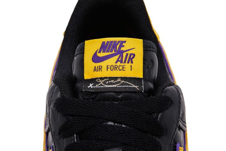Kobe Bryant x Nike Air Force 1 Low 'Lakers Away' Numbered