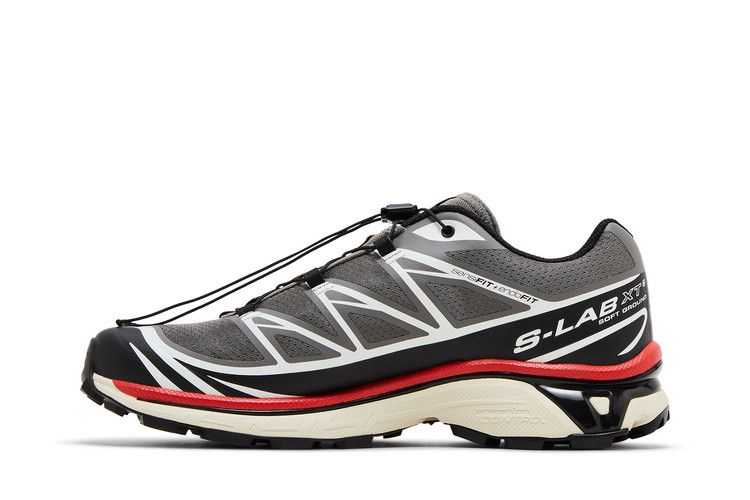 Salomon XT-6 'Pewter Aurora Red'